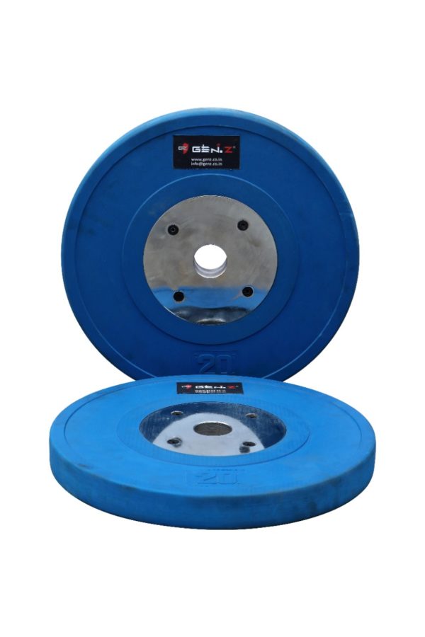 Bumper Plates with Steel Hub - Image 5