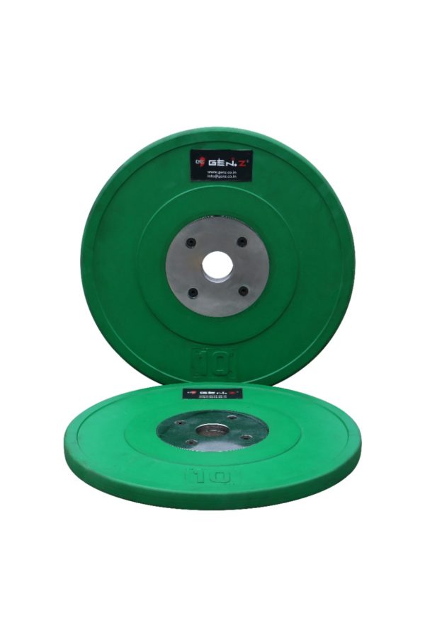 Bumper Plates with Steel Hub - Image 4
