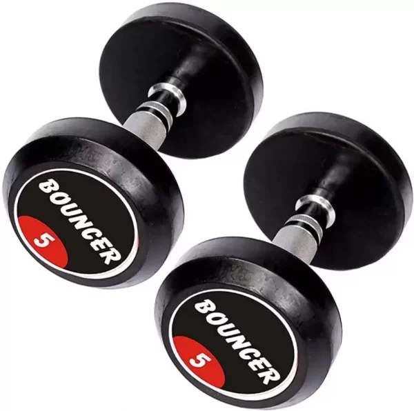 Bouncer Rubber Dumbell - Bouncer Black