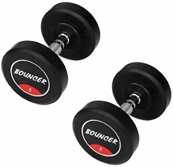 Bouncer Rubber Dumbell - Bouncer Black - Image 2