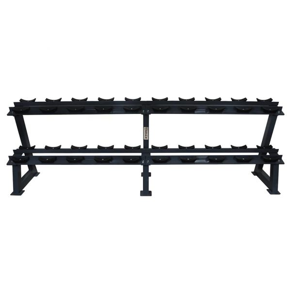 DUMBBELL RACK 2-TIER CLUB