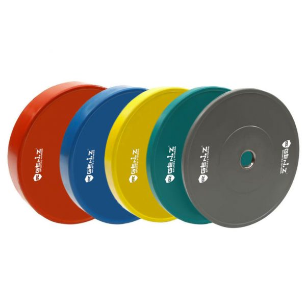 RUBBER BUMPER PLATES WITH ALUMINUM BUSH