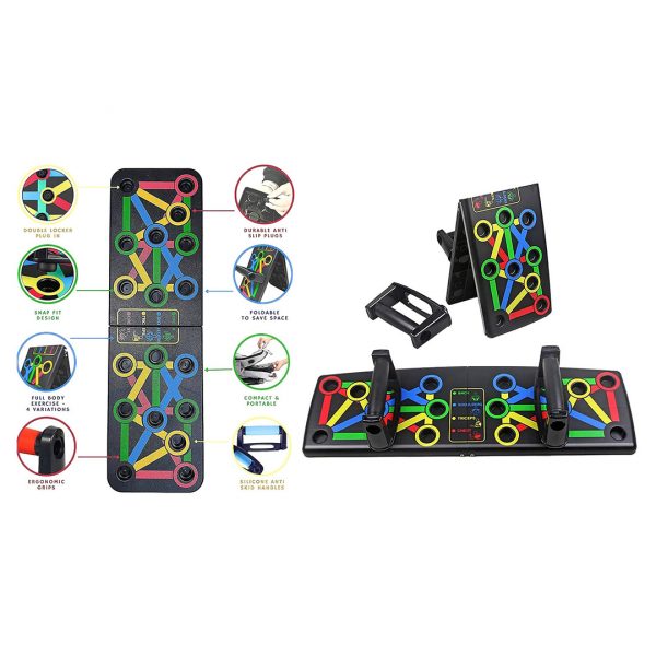 FOLDABLE PUSH-UP BOARD